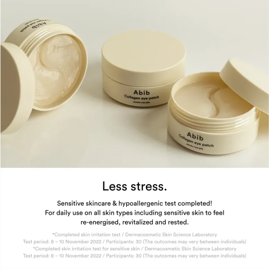 Abib Collagen Eye Patch Jericho Rose Jelly 60pcs - Image 3