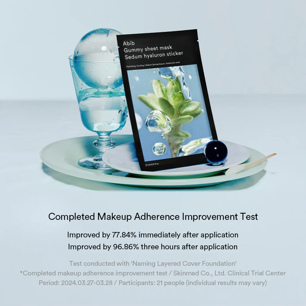Abib Gummy Sheet Mask Hyaluron Sticker - Image 4