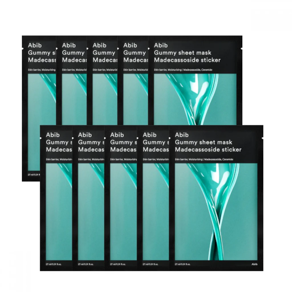 Abib Gummy Sheet Mask Pack Madecassoside Sticker - Image 7