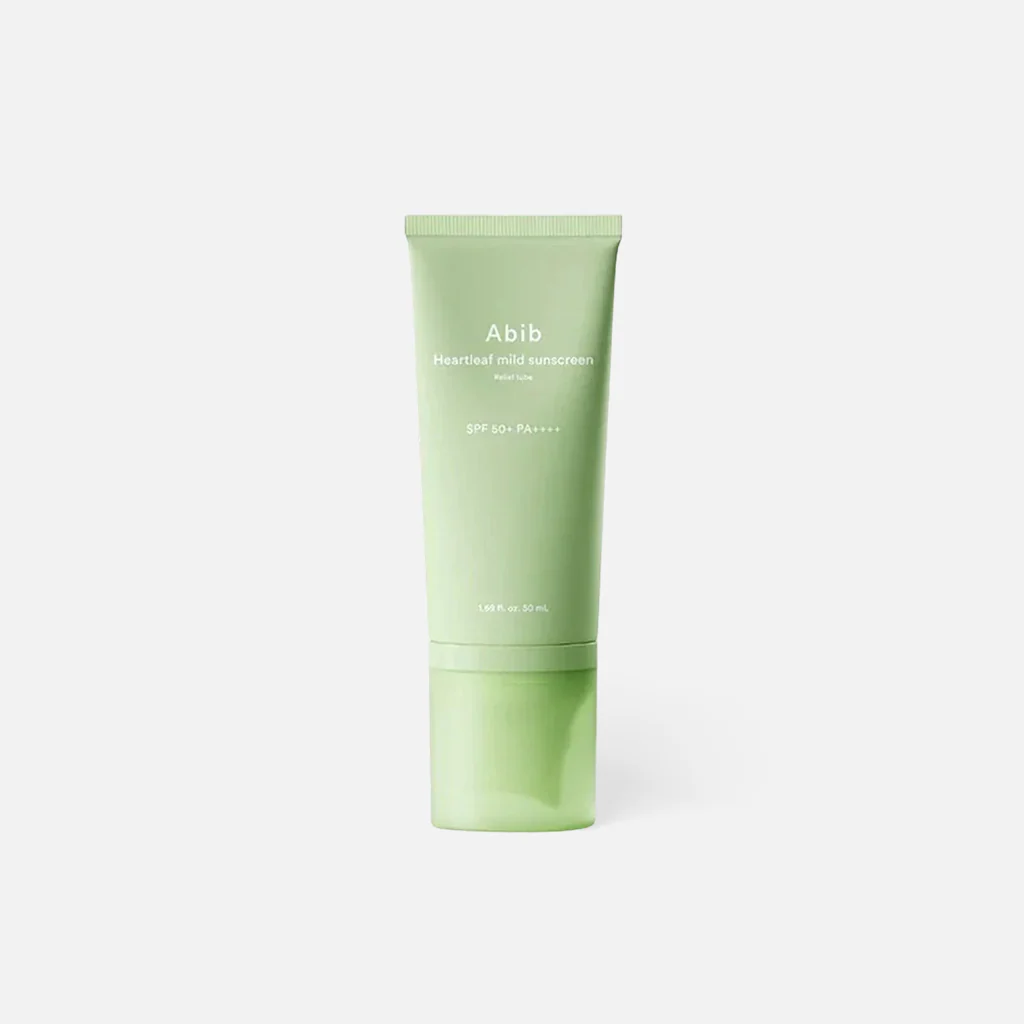 ABIB Heartleaf Mild Sunscreen SPF 50+ 50ml - Image 2