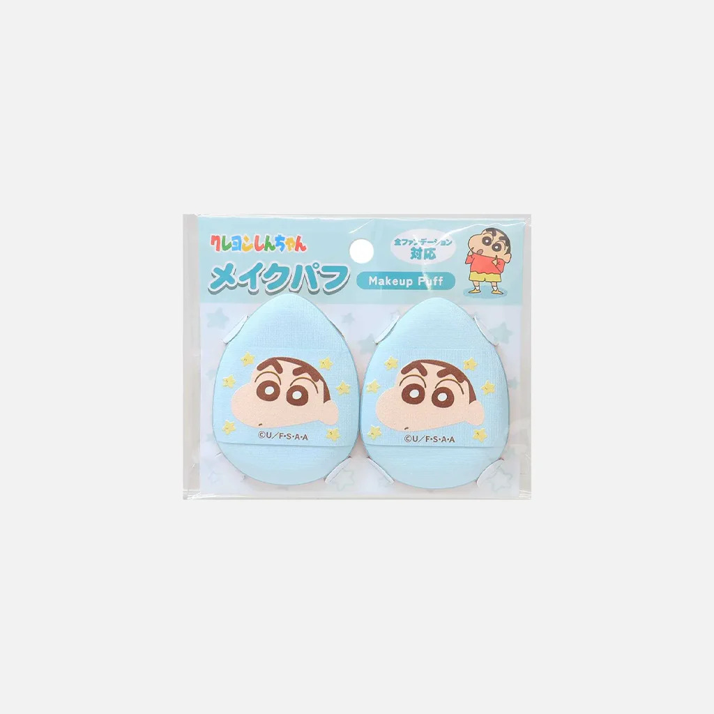 Aiplanning Crayon Shin-chan Makeup Puff 2 pcs - Image 2