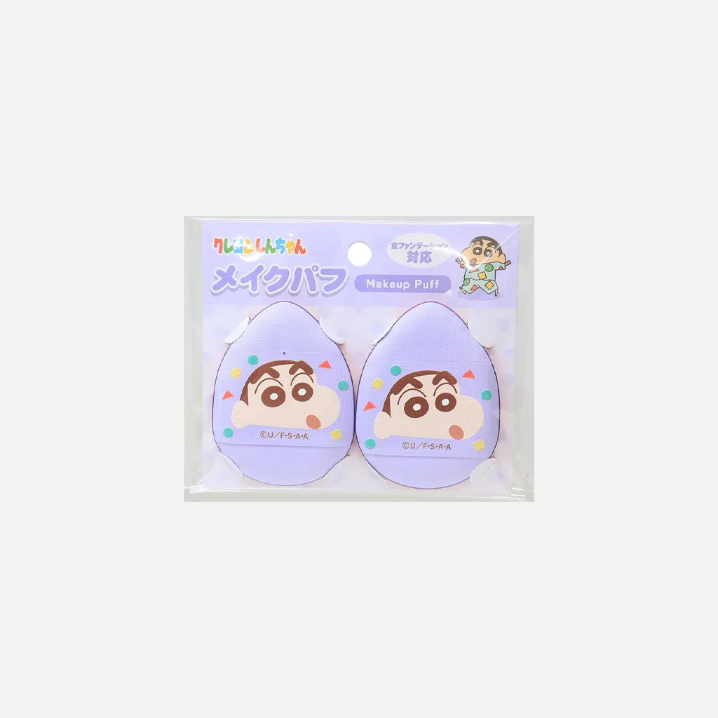 Aiplanning Crayon Shin-chan Makeup Puff 2 pcs - Image 3
