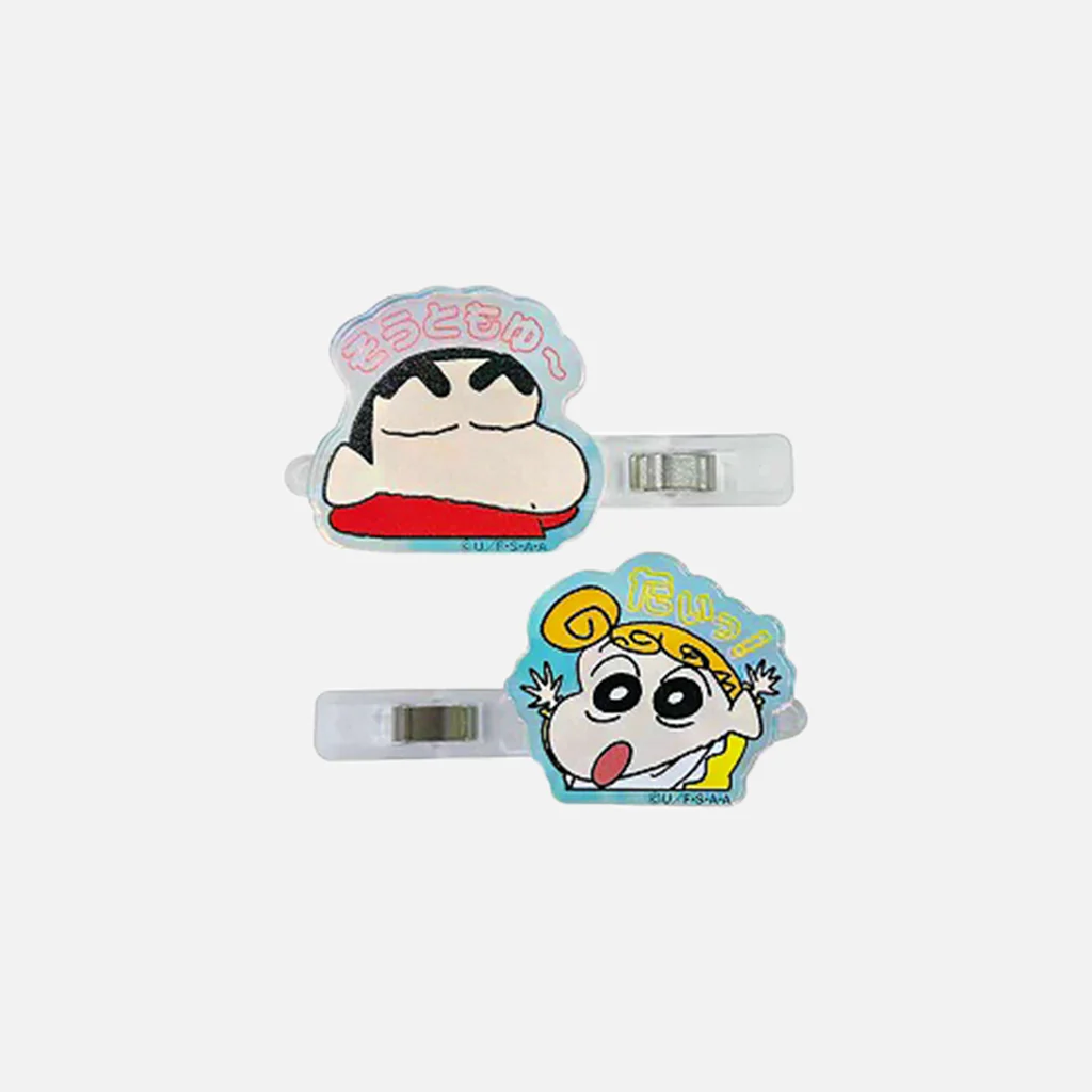 Aiplanning Crayon Shin-chan Aurora Acrylic Hair Clip 2 pcs - Image 7