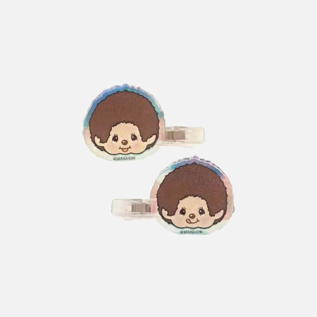 Monchhichi Acrylic Hair Clip Set 2 pcs - Image 5