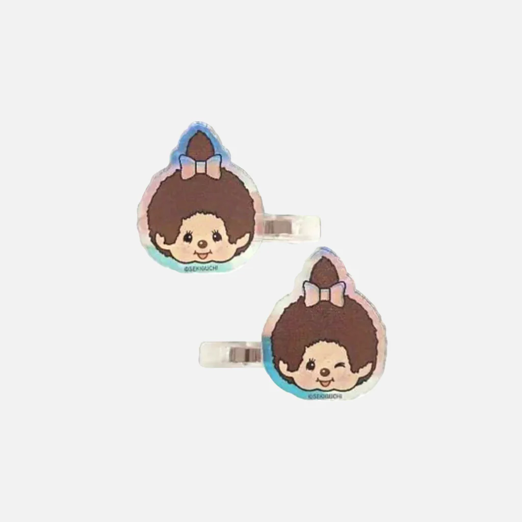 Monchhichi Acrylic Hair Clip Set 2 pcs - Image 6