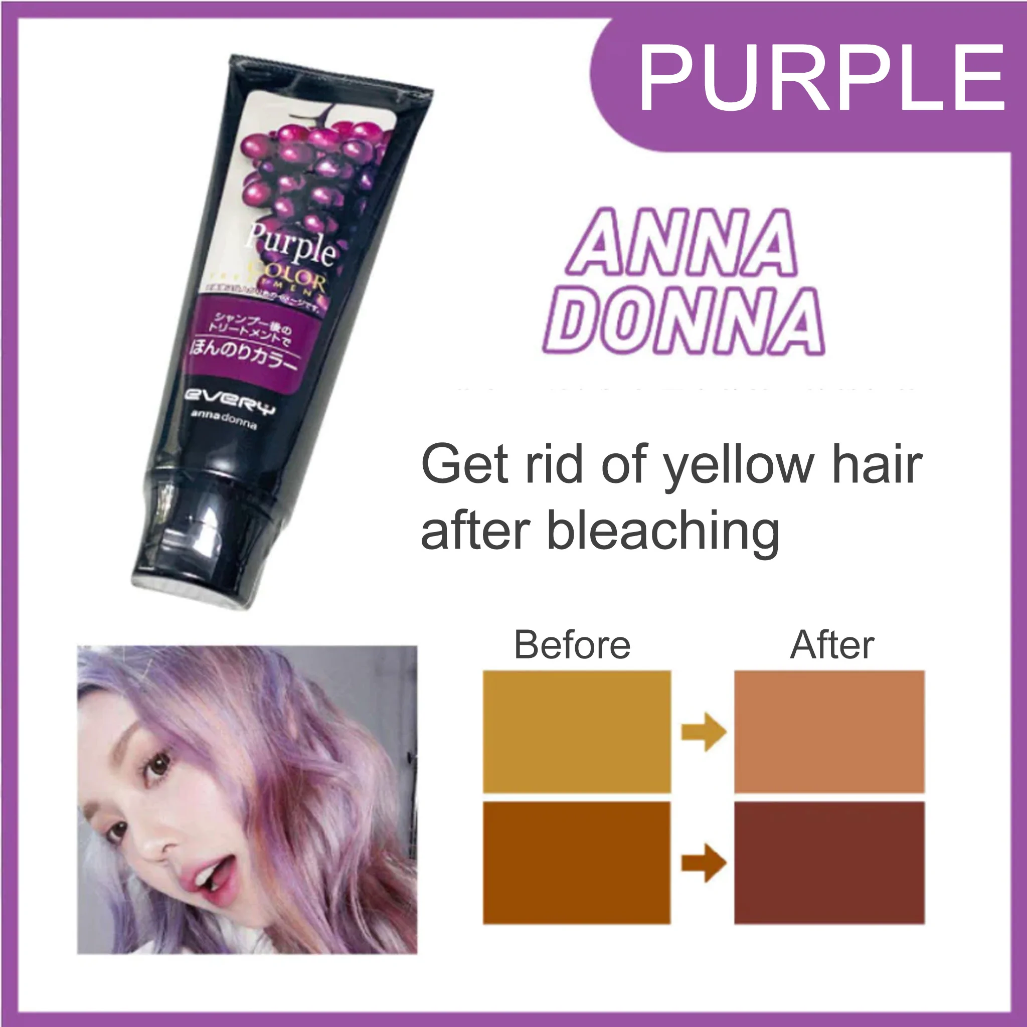 Anna Donna Every Hair Treatment 160g - Image 4