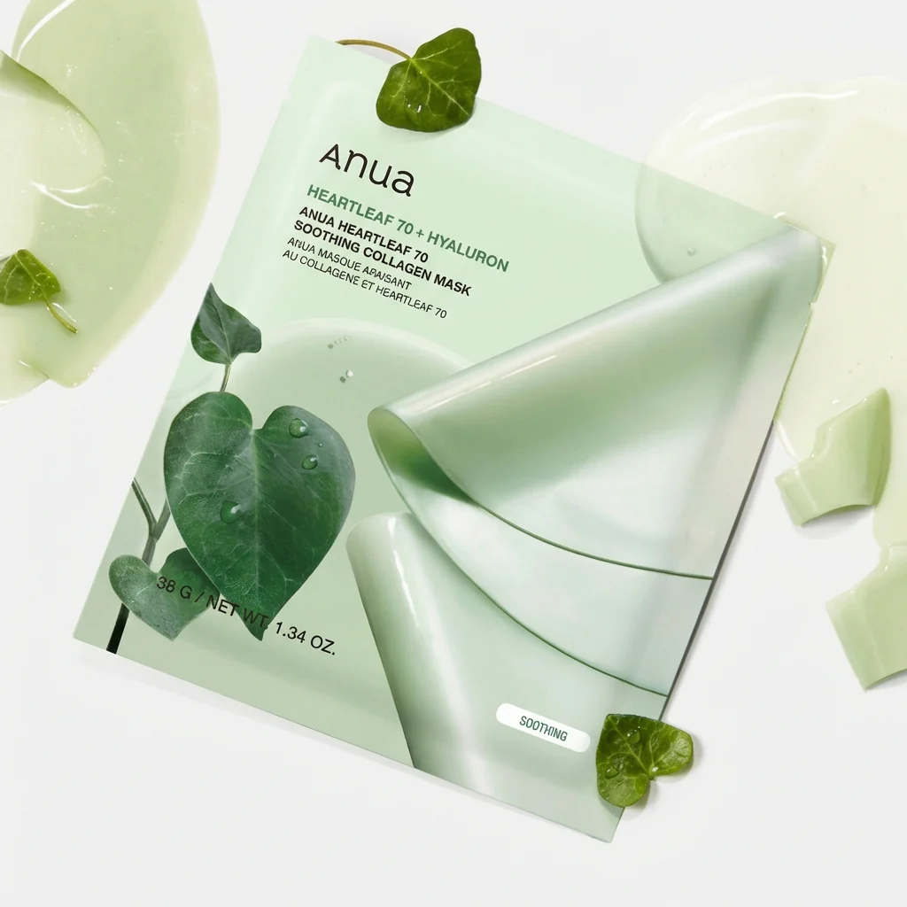 Anua Heartleaf 70 Soothing Collagen Mask - Image 4