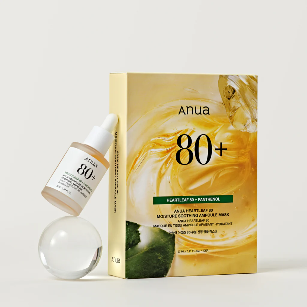 Anua Heartleaf 80 Moisture Soothing Ampoule Mask