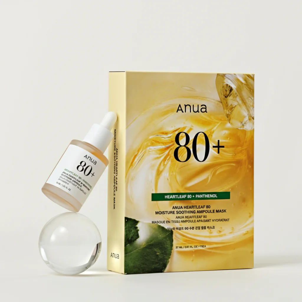 Anua Heartleaf 80 Moisture Soothing Ampoule Mask