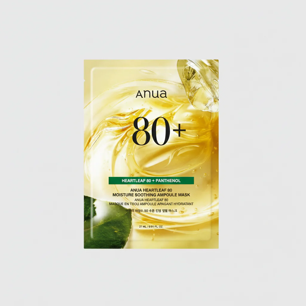 Anua Heartleaf 80 Moisture Soothing Ampoule Mask - Image 3
