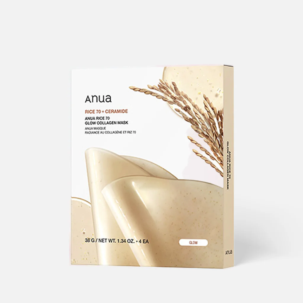 Anua Rice 70 Glow Collagen Mask