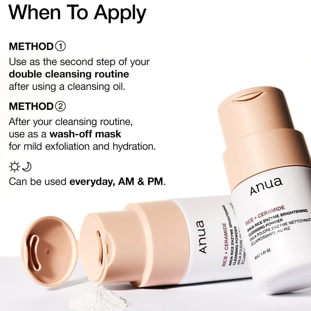 Anua Rice Enzyme Cleansing Powder 40 g - Image 5
