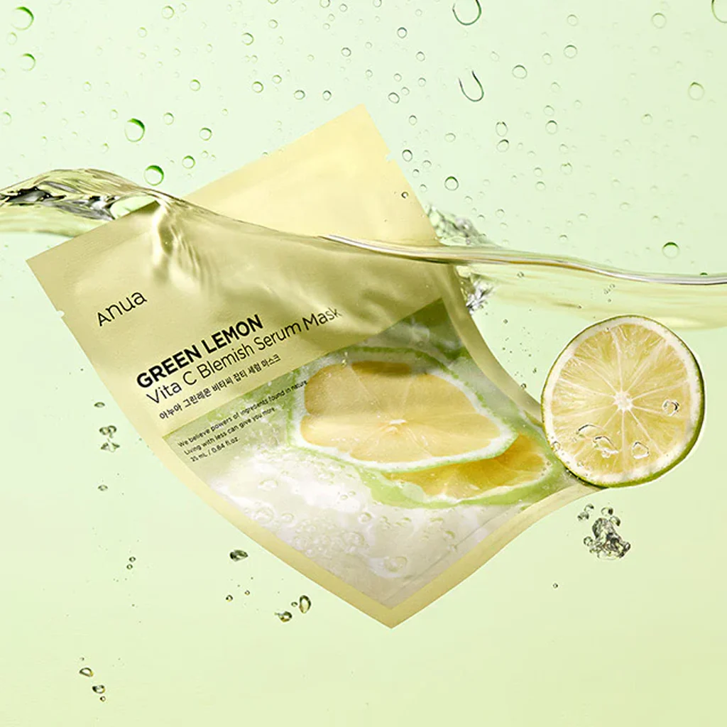 Anua Green Lemon Vita C Blemish Serum Mask - Image 2