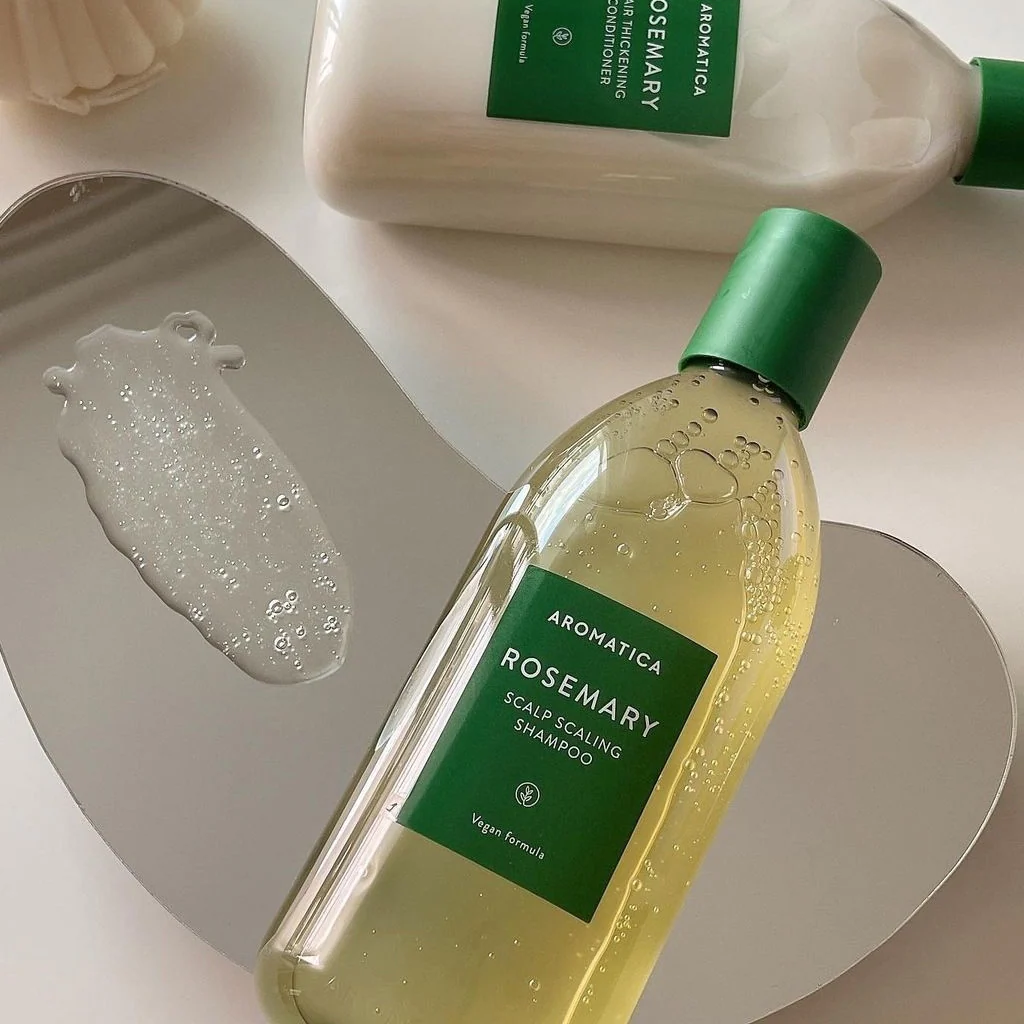 AROMATICA Rosemary Scalp Scaling Shampoo 400ml - Image 3
