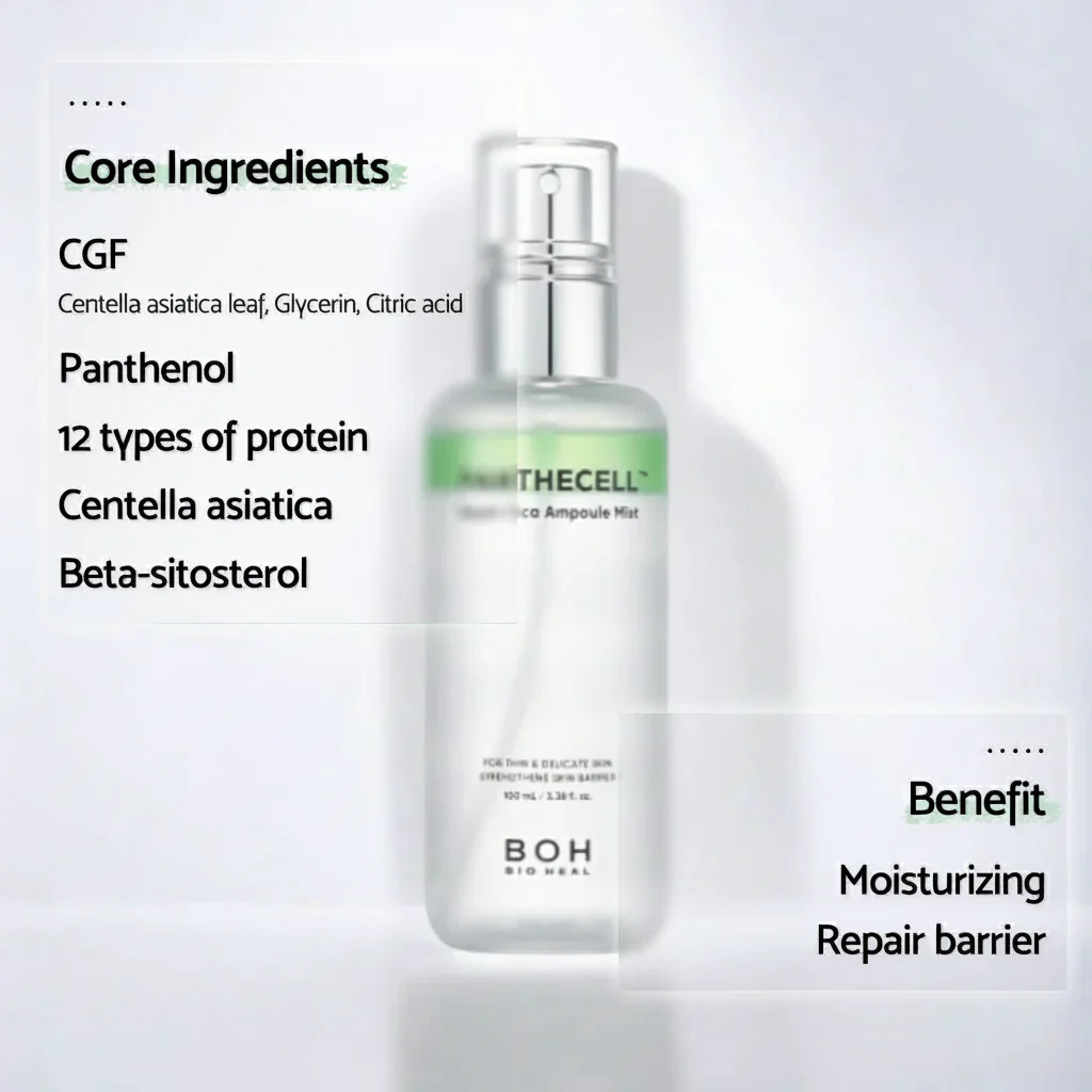 BIOHEAL BOH Panthecell Repair Cica Cream Mist 120ml - Image 6
