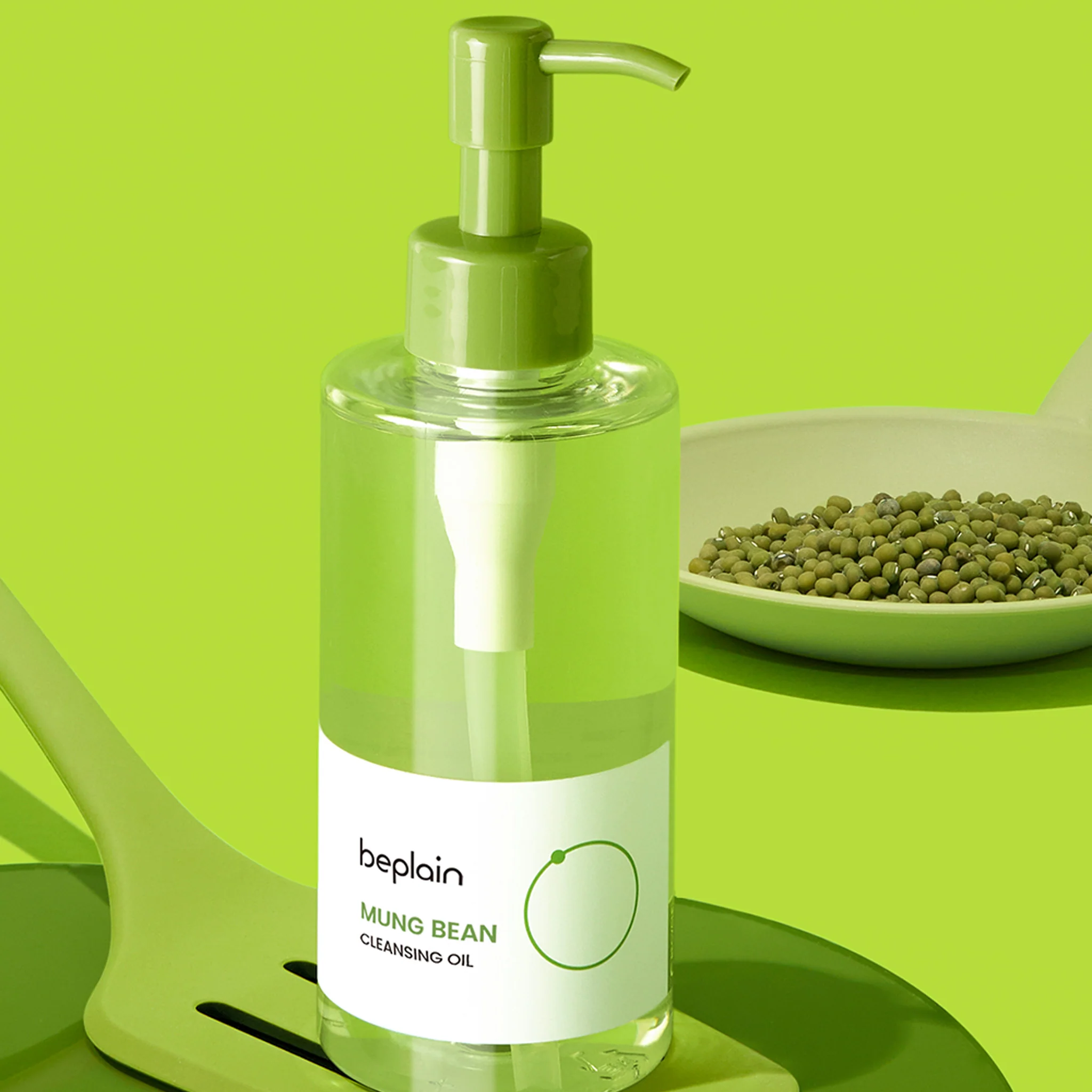beplain Mung Bean Cleansing Oil 200ml - Image 3