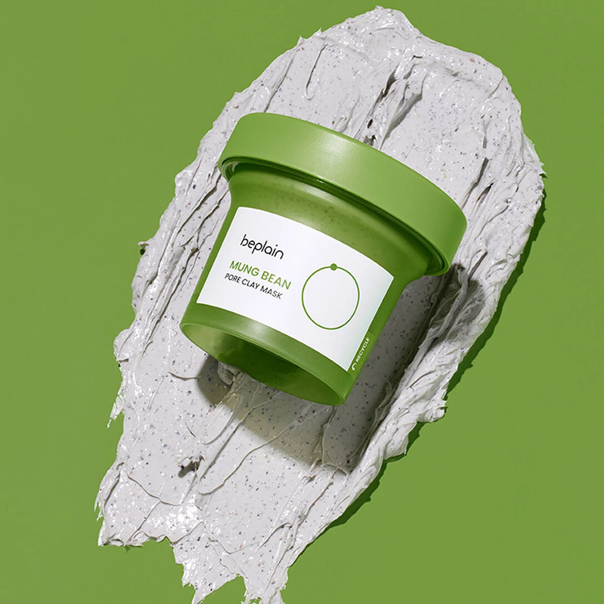 beplain Mung Bean Pore Clay Mask Set 120ml - Image 5
