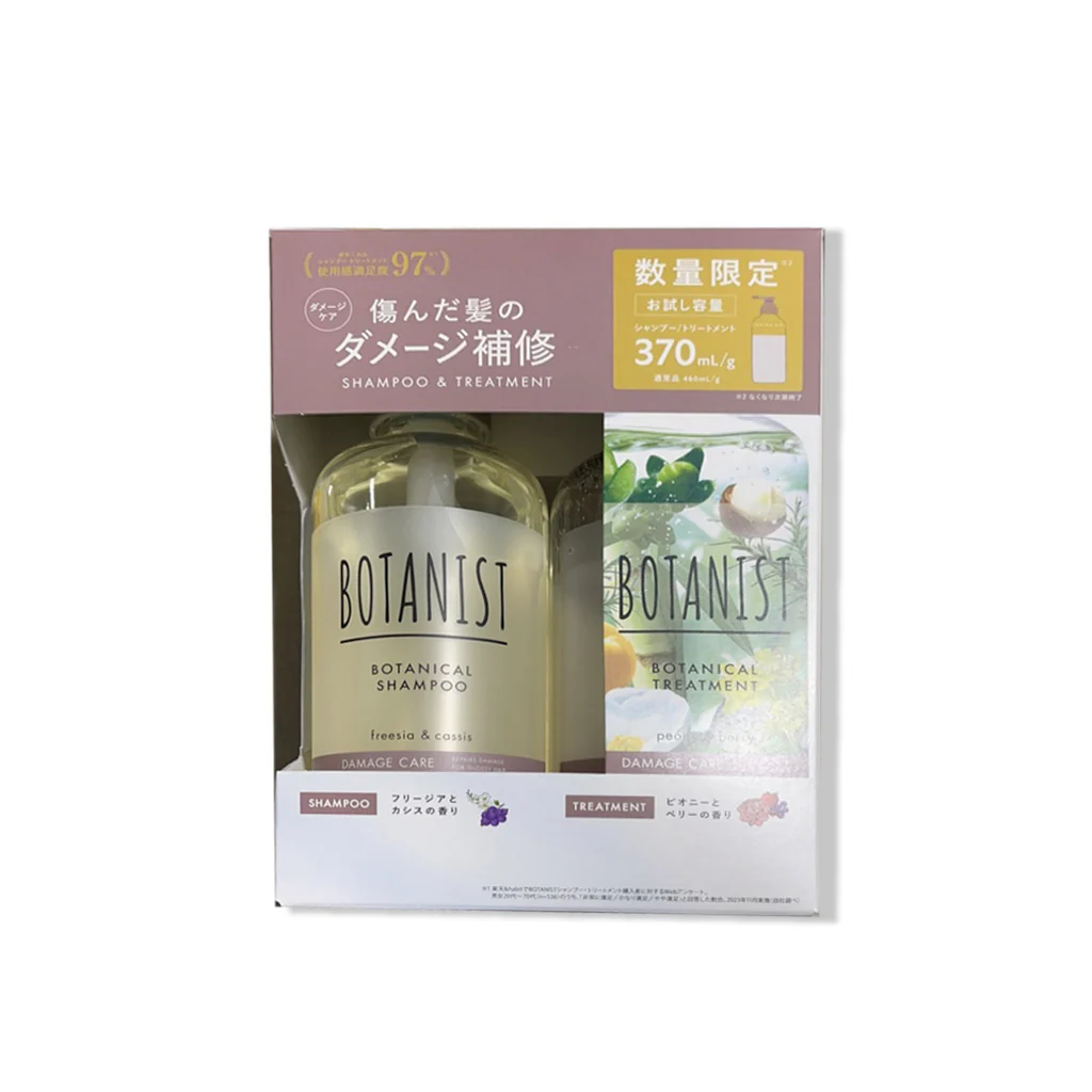BOTANIST Botanical Freesia&Cassis Shampoo+Conditioner Set 370 ml + 370 g - Image 4
