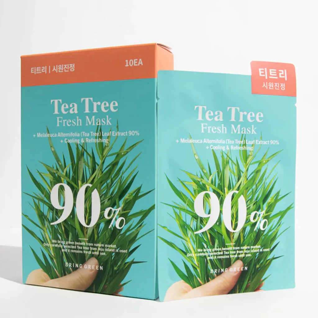 BRINGGREEN Tea Tree 90% Fresh Mask - Image 5