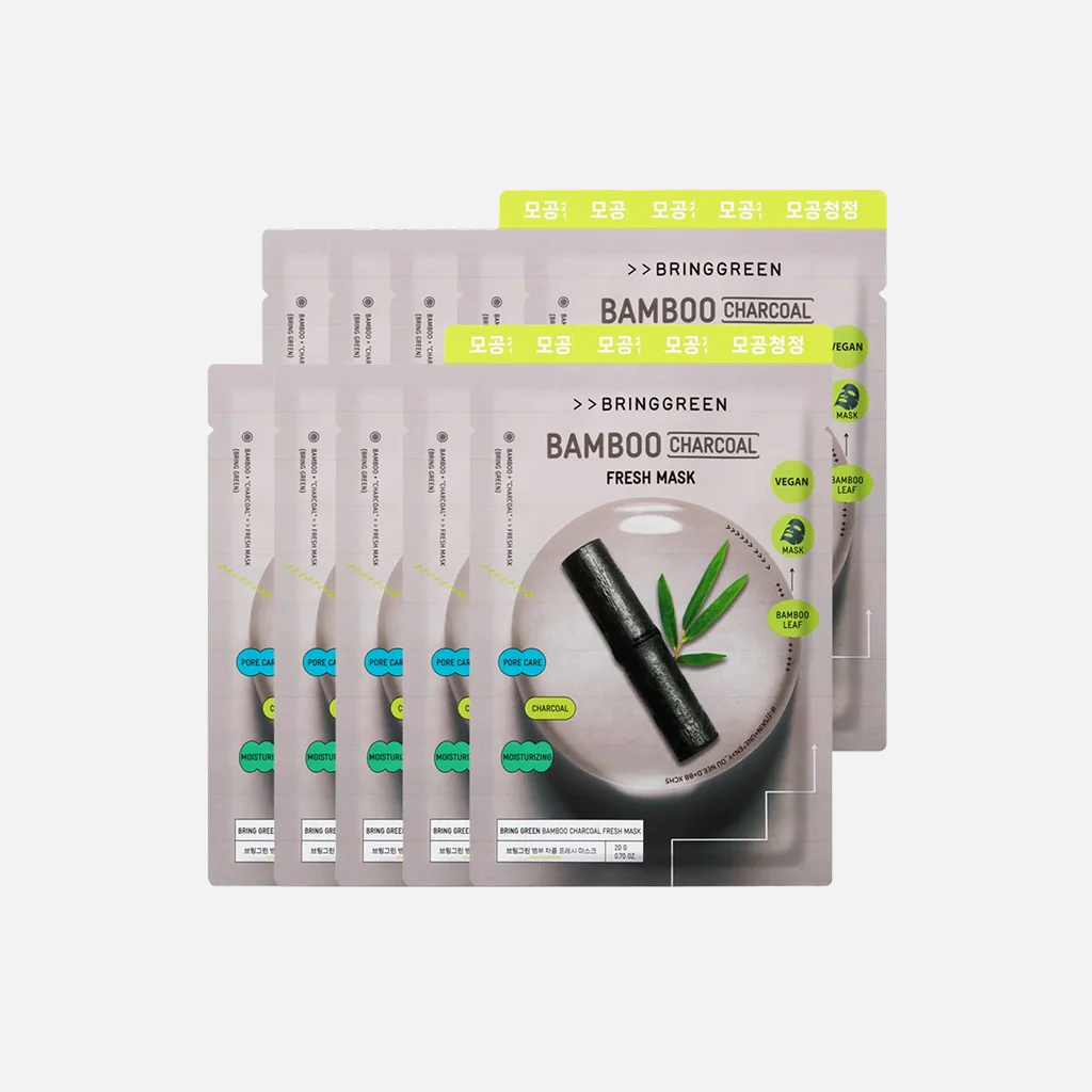 BRINGGREEN Bamboo Charcoal Fresh Mask - Image 2