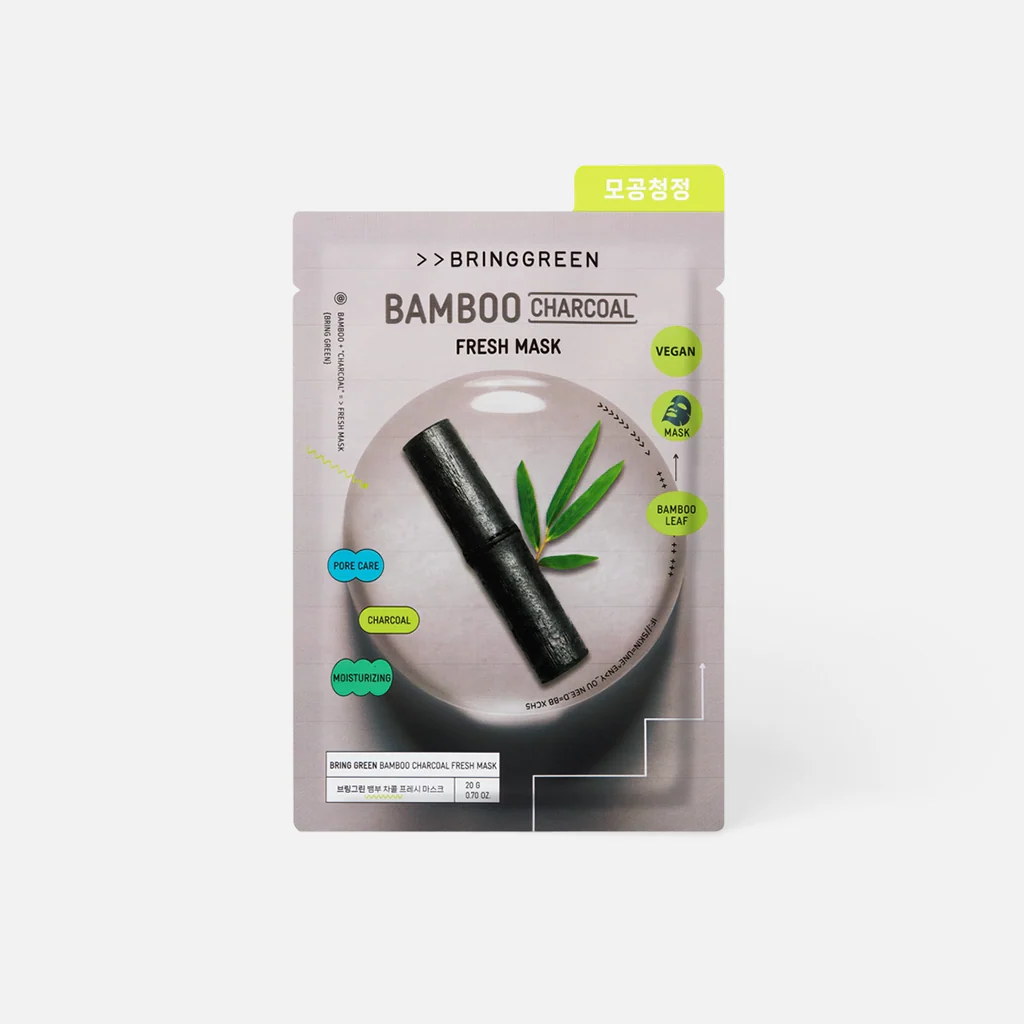 BRINGGREEN Bamboo Charcoal Fresh Mask - Image 3