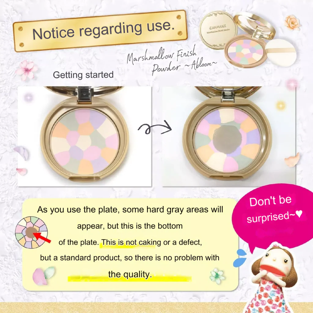 CANMAKE Marshmallow Finish Powder Abloom -01 Dearest Bouquet 54 g - Image 3