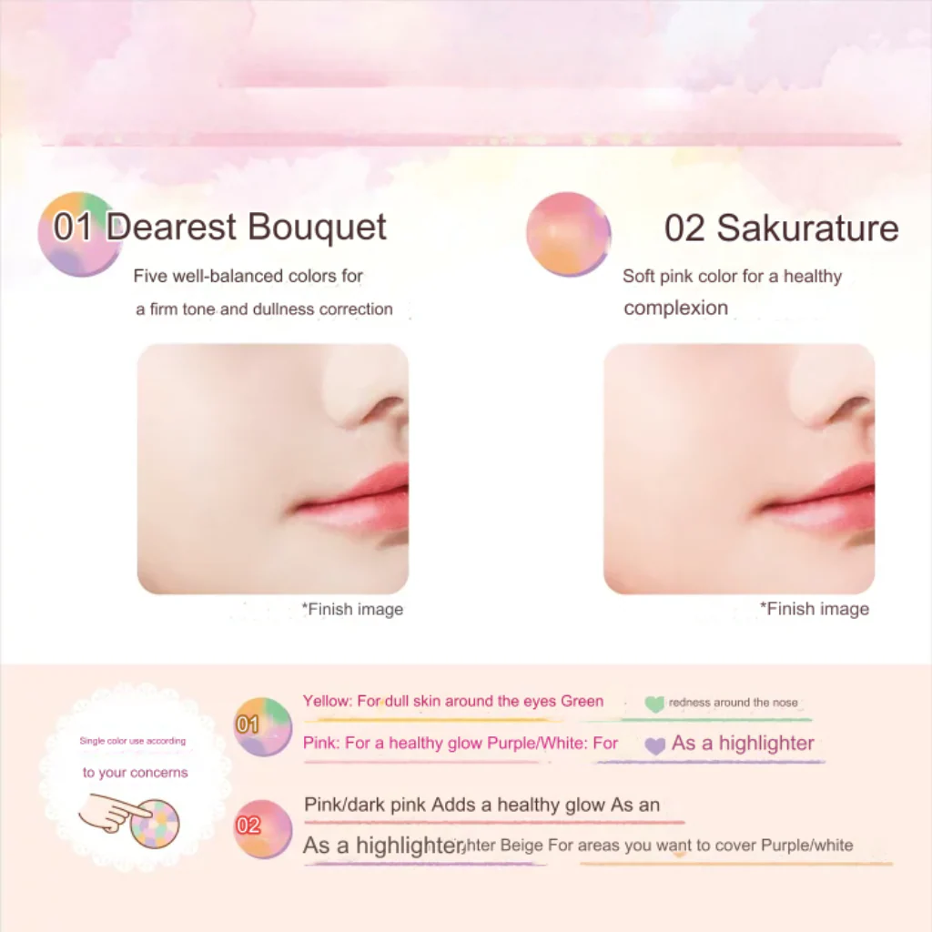 CANMAKE Marshmallow Finish Powder Abloom -01 Dearest Bouquet 54 g - Image 4