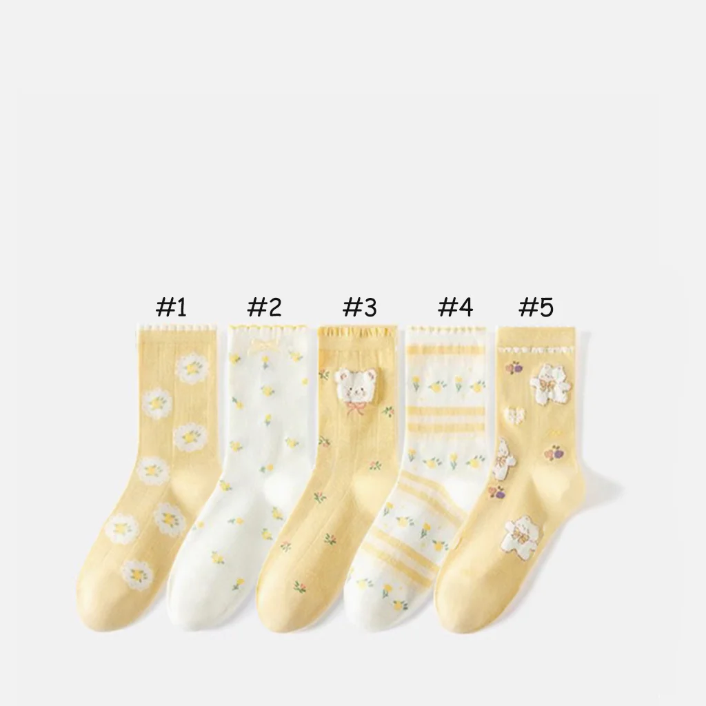 Caramella Sock Yellow Series 2 - Image 4