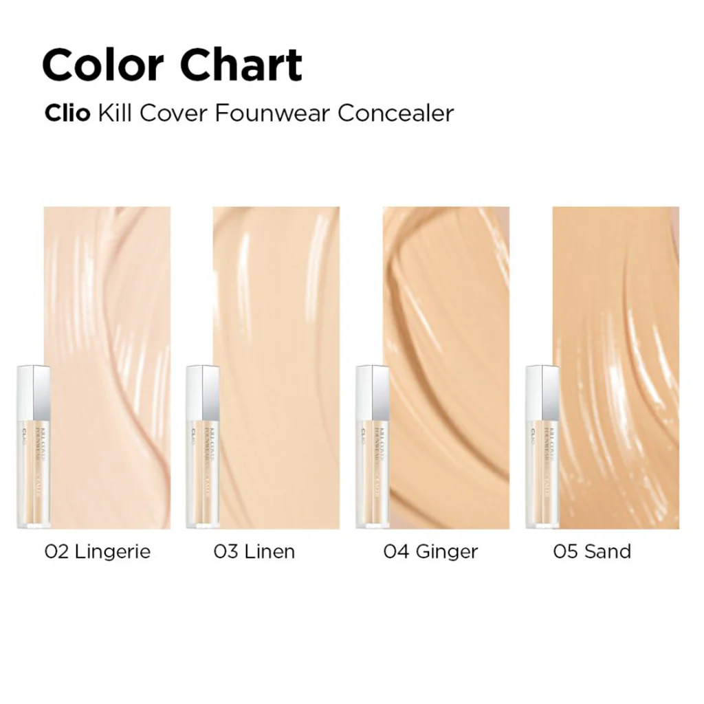 CLIO Kill Cover Founwear Concealer #3 Linen - Image 4