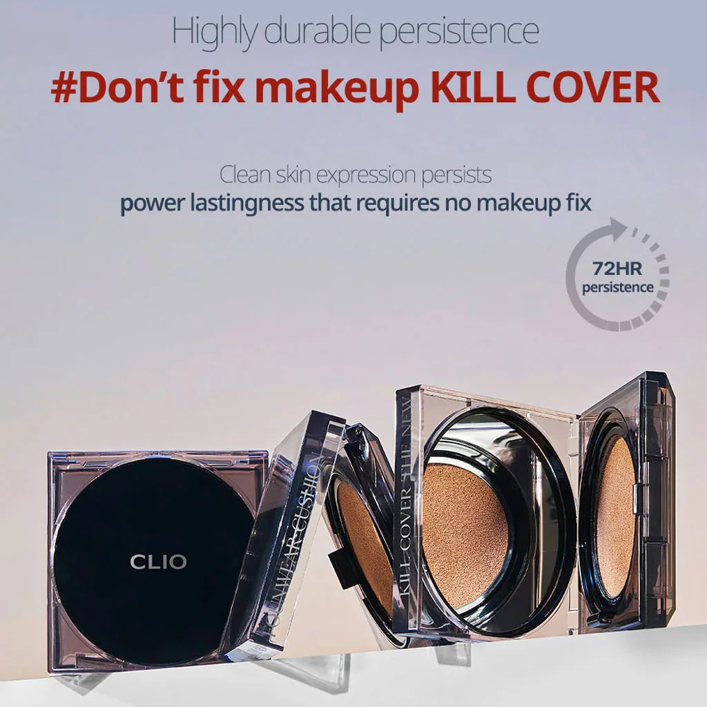 CLIO Kill Cover The New Founwear Cushion Set+Refill - Image 3