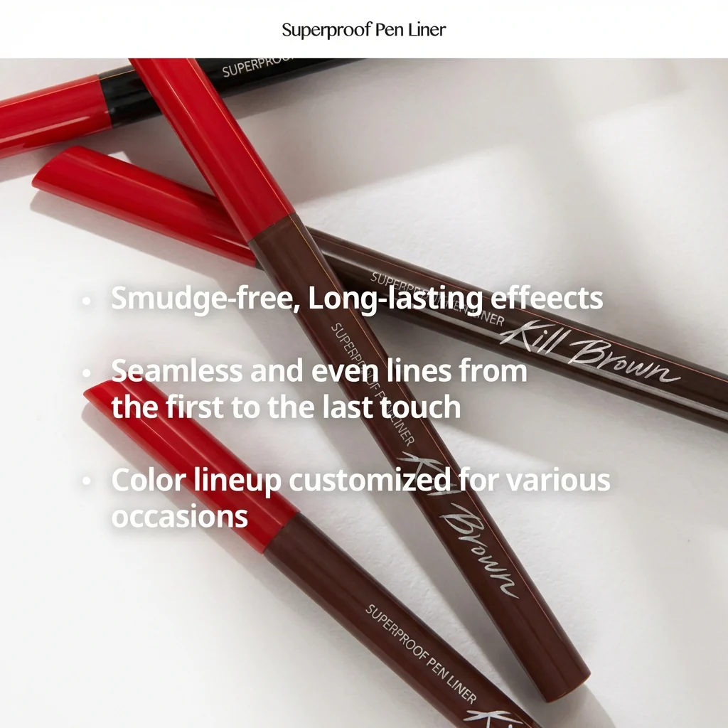 CLIO Superproof Pen Liner Kill Brown - Image 4