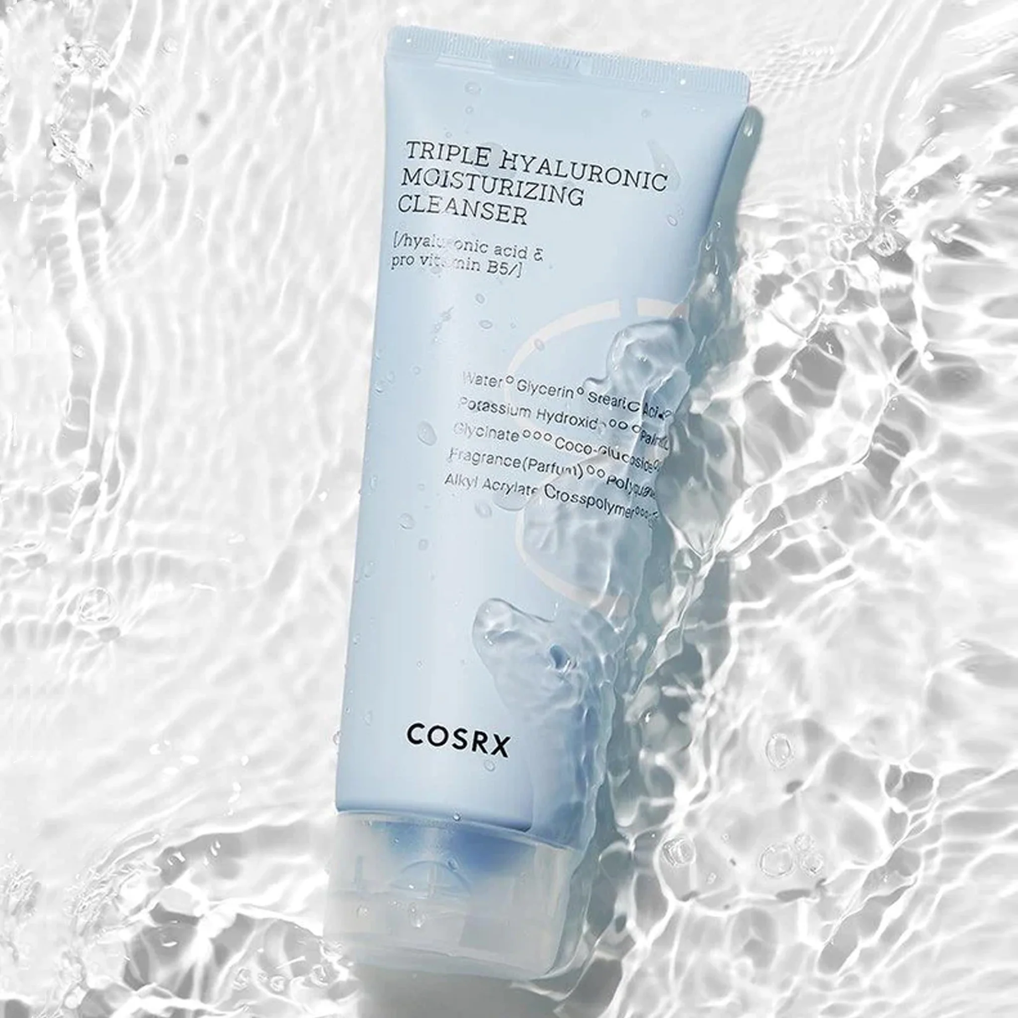 COSRX Hydrium Triple Hyaluronic Moisturizing Cleanser 150ml - Image 9