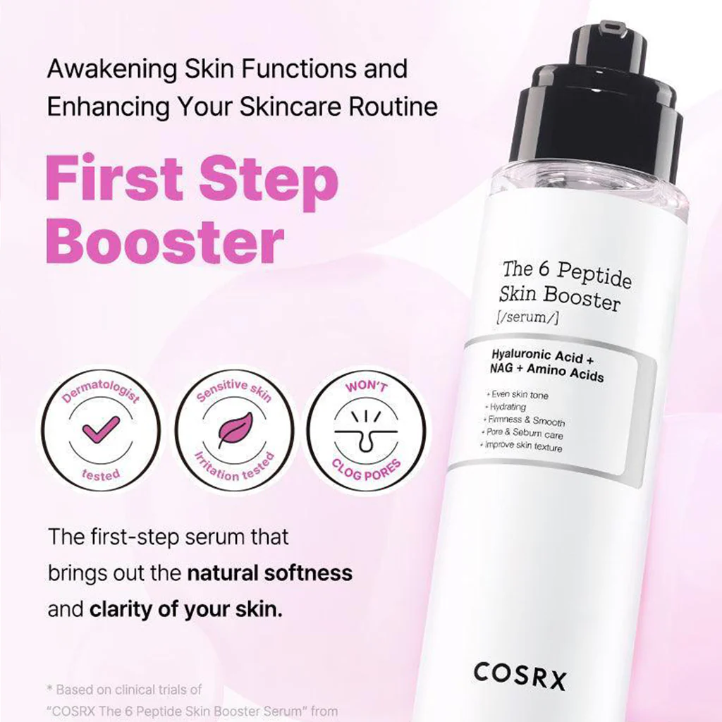 COSRX The 6 Peptide Skin Booster Serum 150ml - Image 3