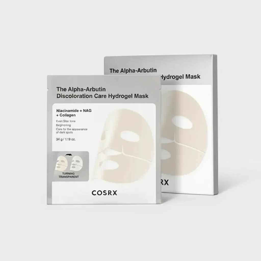 COSRX The Alpha-Arbutin Discoloration Care Hydrogel Mask 3pcs