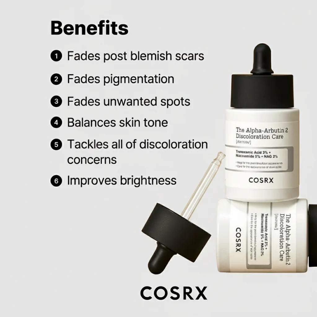 COSRX The Alpha-Arbution 2 Discoloration Care Serum 50ml - Image 5