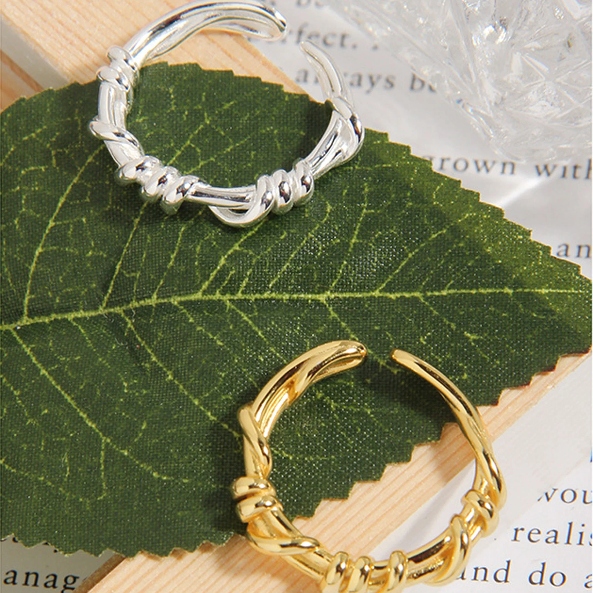 Curved Knot Ring - Image 3