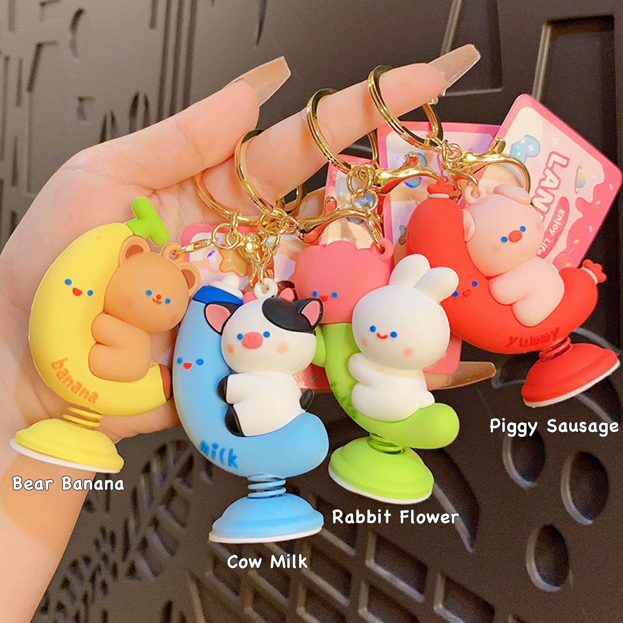 Cute Kiddie Ride Keychain - Image 3