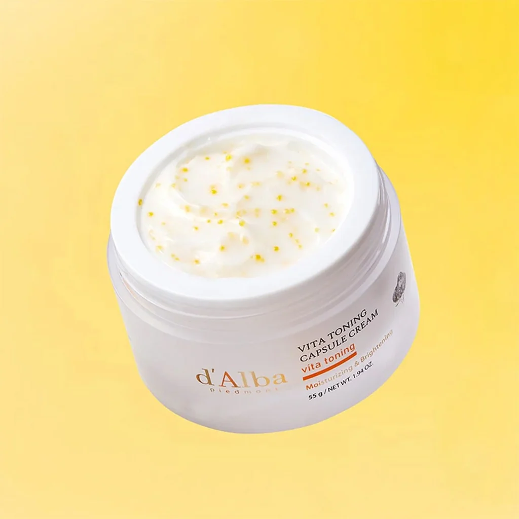 d'Alba Vita Toning Capsule Cream 55ml - Image 4