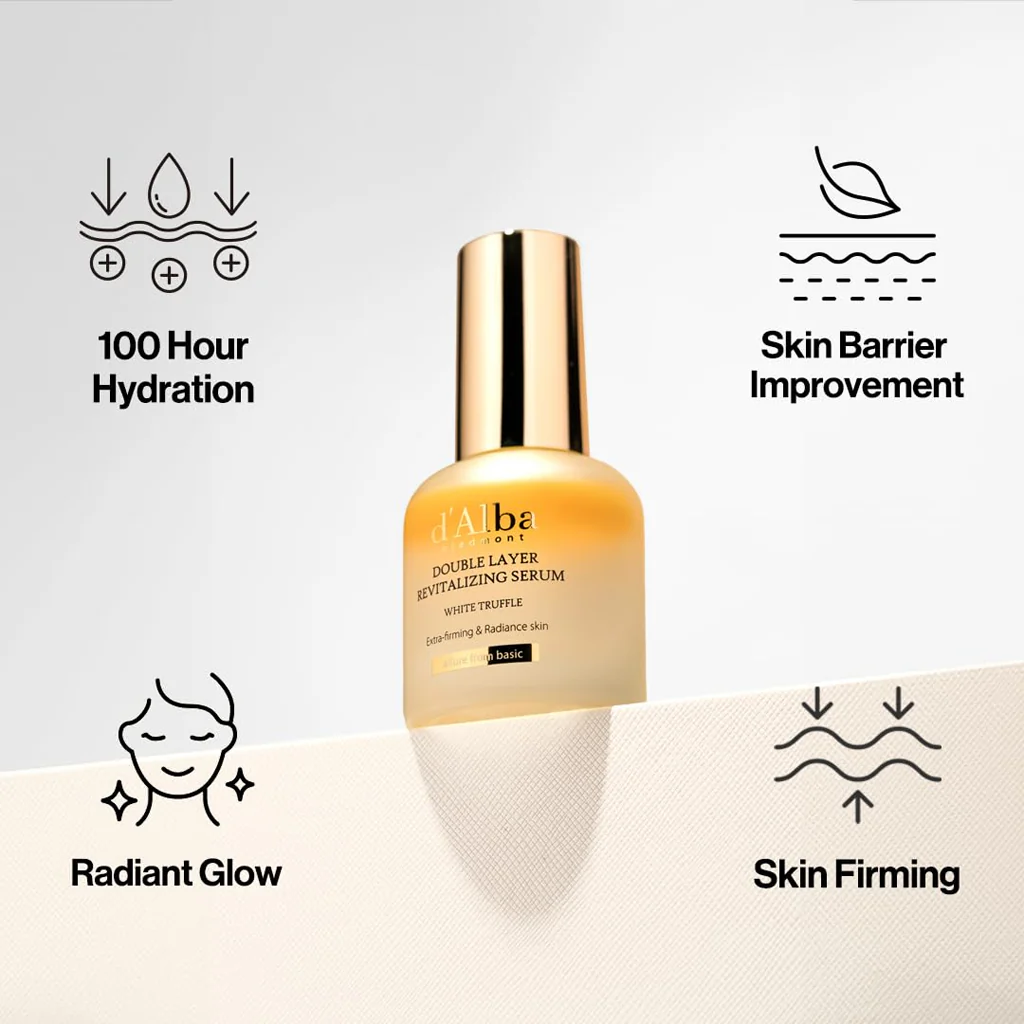 d'Alba White Truffle Double Layer Revitalizing Serum 30 ml - Image 4