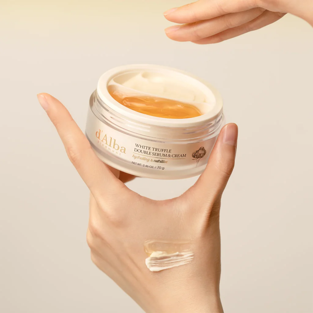 d'Alba White Truffle Double Serum & Cream 70 g - Image 4