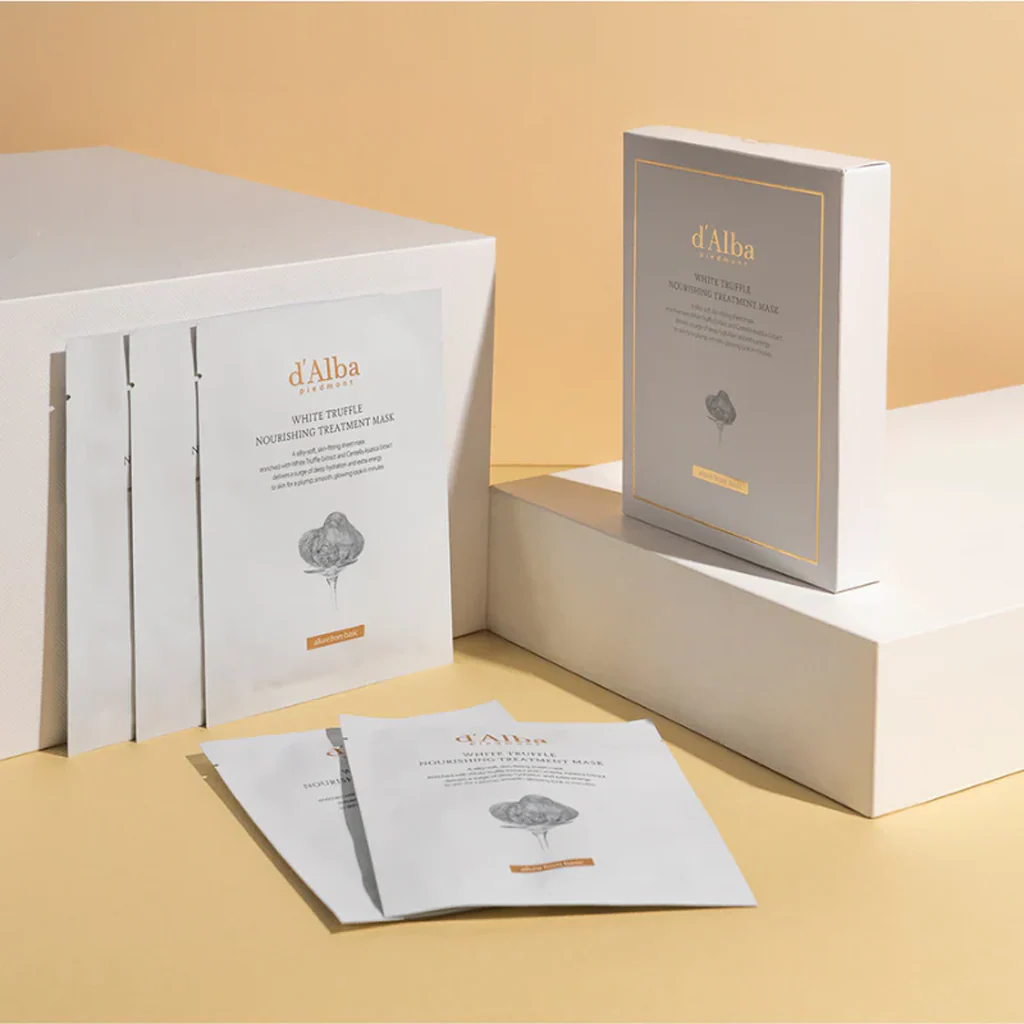 d'Alba White Truffle Nourishing Treatment Mask - Image 3