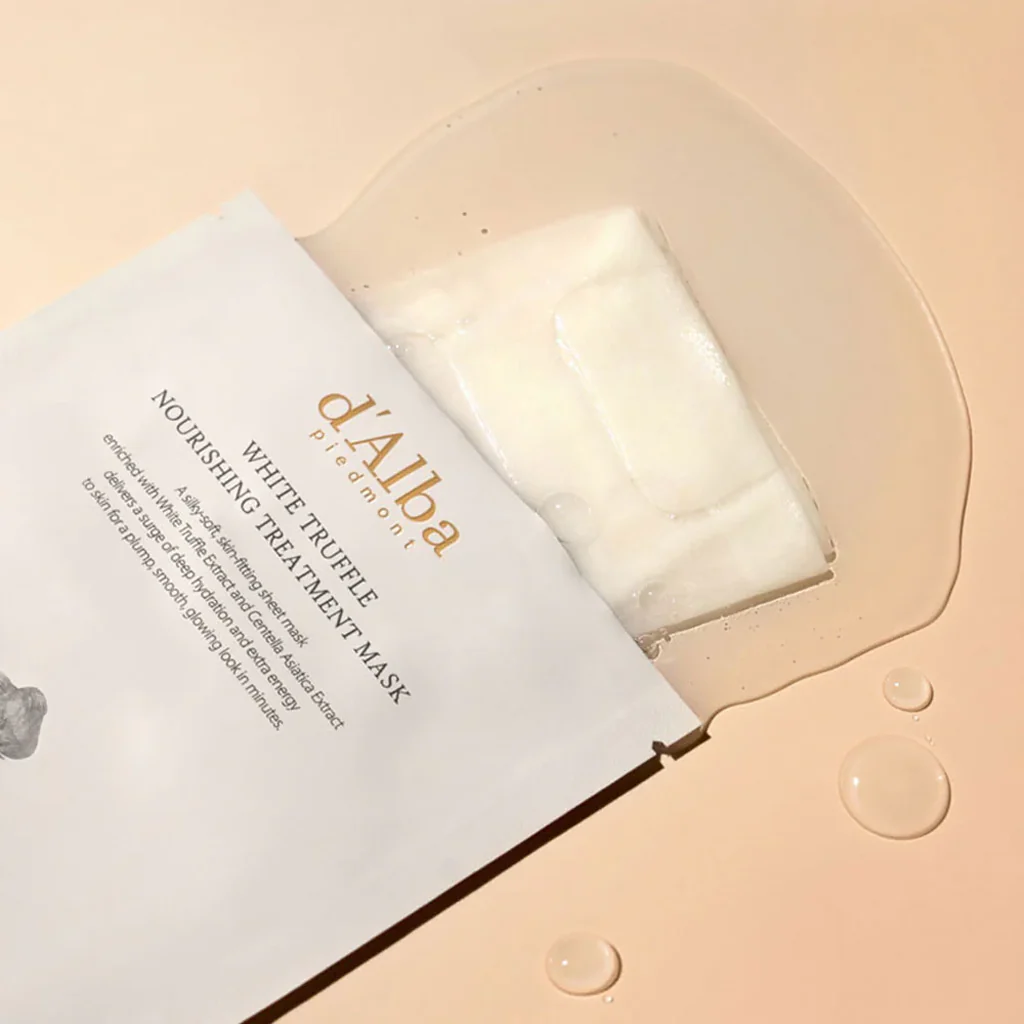 d'Alba White Truffle Nourishing Treatment Mask - Image 4