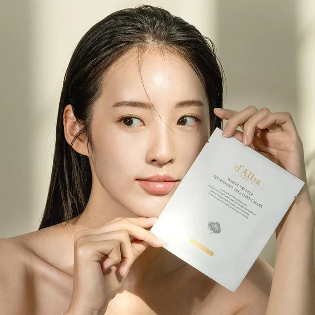 d'Alba White Truffle Nourishing Treatment Mask - Image 8