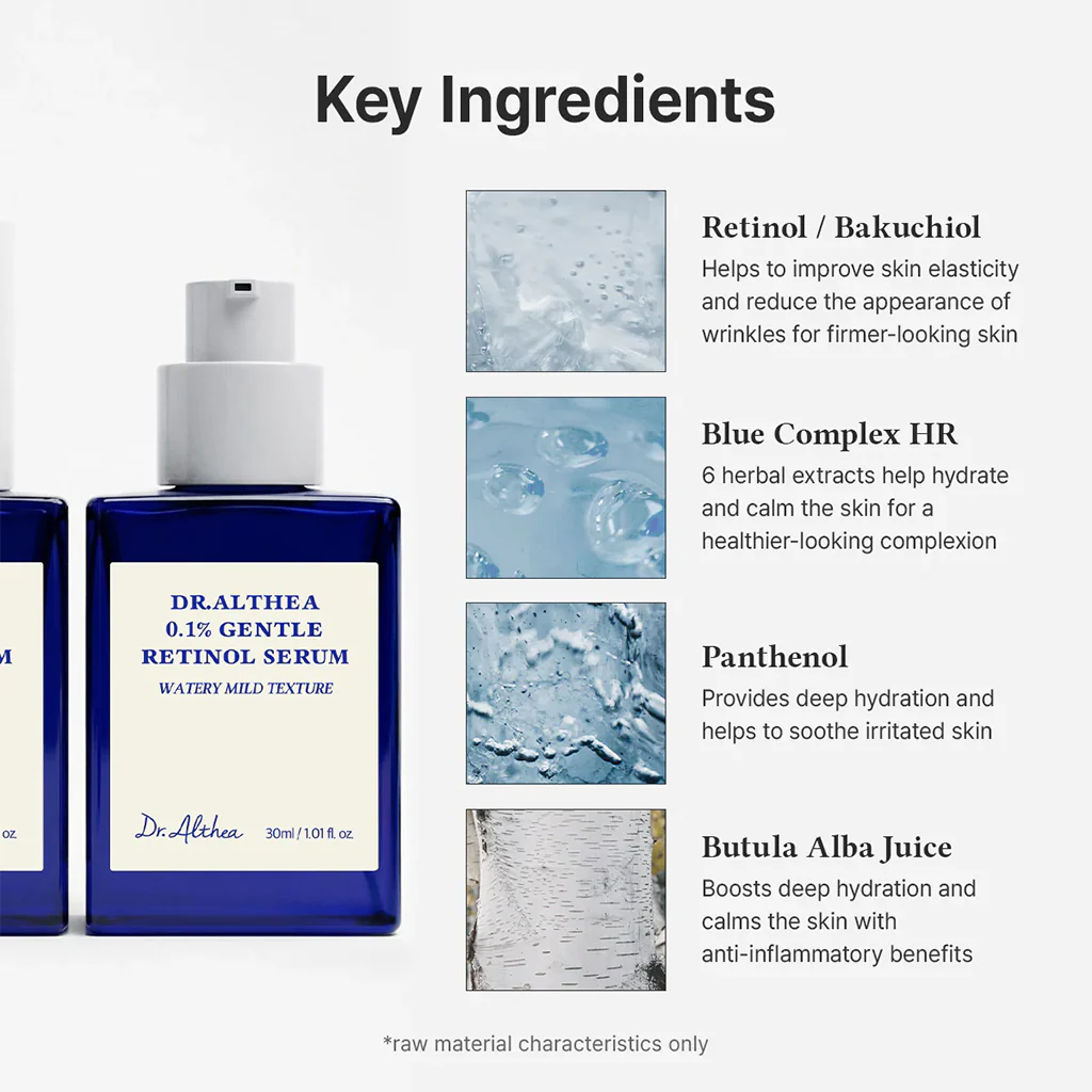 Dr.Althea 0.1% Gentle Retinol Serum 30ml - Image 4