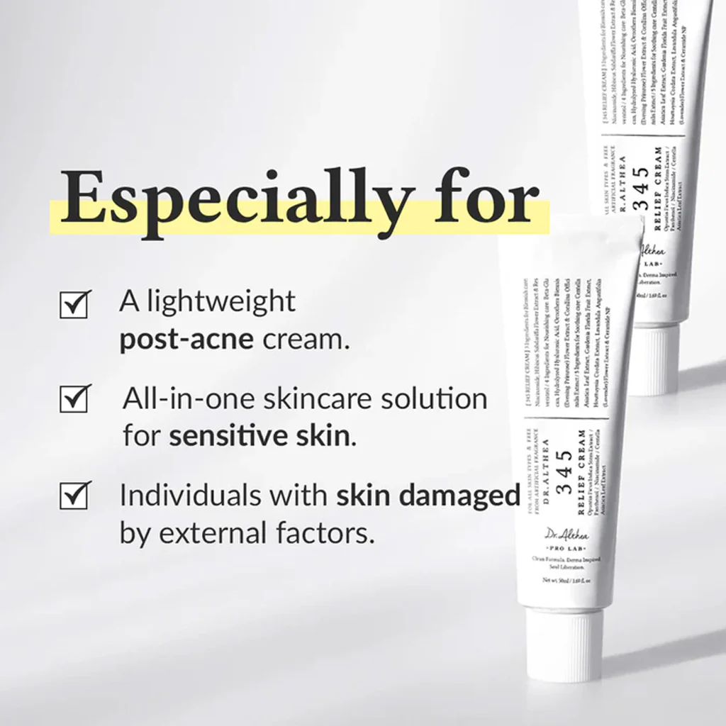 Dr.Althea 345 Relief Cream 50 ml - Image 5