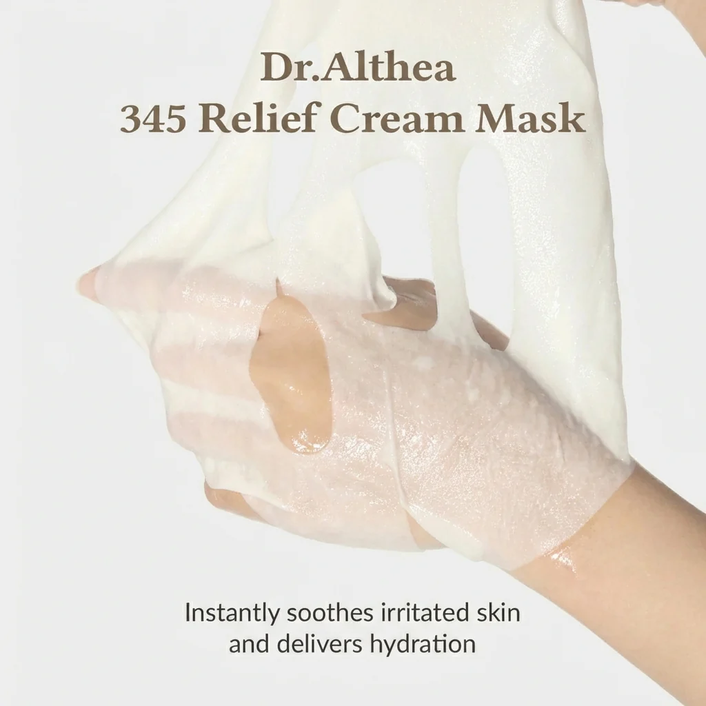 Dr. Althea 345 Relief Cream Mask 4pcs - Image 3