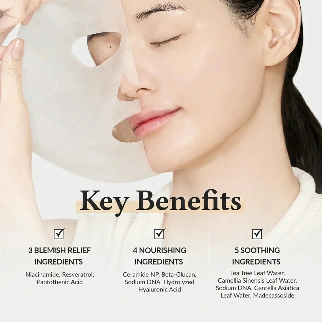 Dr. Althea 345 Relief Cream Mask 4pcs - Image 4