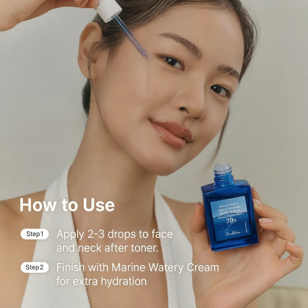 Dr.Althea Aqua Marine Deep Serum 30ml - Image 4