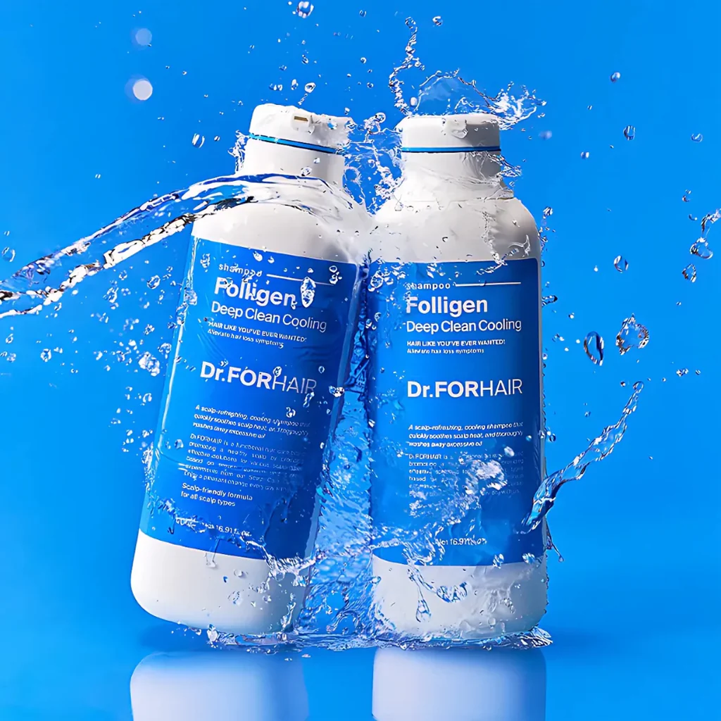 Dr.FORHAIR Folligen Deep Clean Cooling Shampoo 500 ml - Image 3