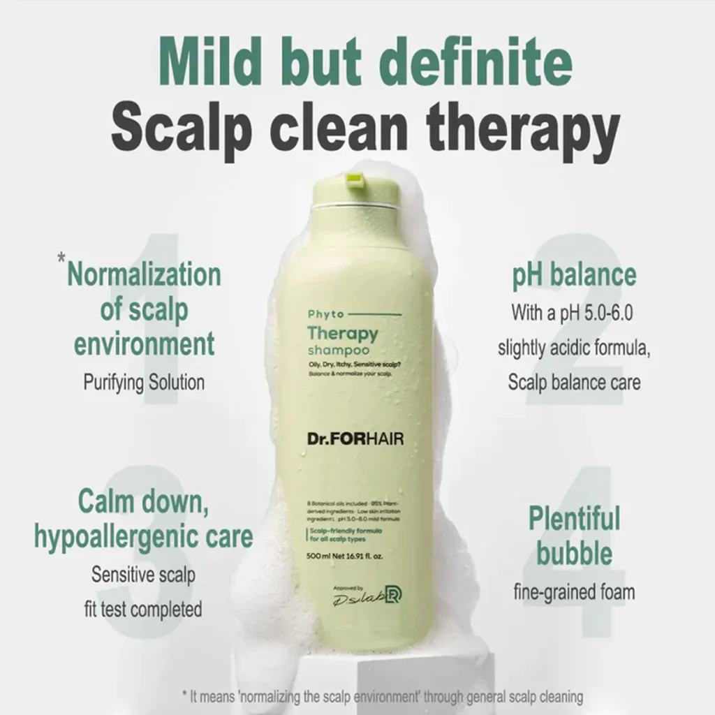 Dr.FORHAIR Phyto Therapy Shampoo 500 ml - Image 5